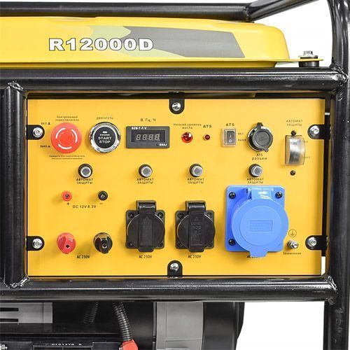 Бензиновый генератор RATO R12000DA э/c + подготовка к автозапуску промышленный фото