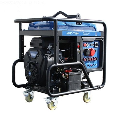 Бензиновый генератор Исток АБ17-Т400-ВМ121Э 2-х тактный фото