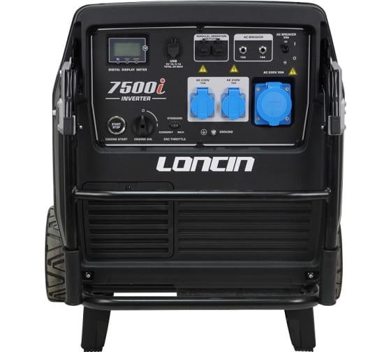 Бензиновый инверторный генератор Loncin LC7500i 2-х тактный фото