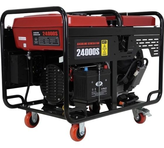 Бензиновый генератор Loncin LC24000S 2-х тактный фото