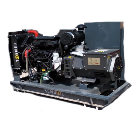 Дизельный генератор Rensol RW 50 HO откр  стационарный фото