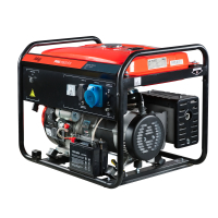 Бензиновый генератор Fubag PRG 6000 ES + Комплект колес и ручек для генераторов в ПОДАРОК синхронный фото