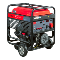 Бензиновый генератор Fubag BS 11000 DA ES на колесах фото