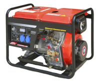 Дизельный генератор Амперос LDG6500СLE стартер с АВР  стационарный фото