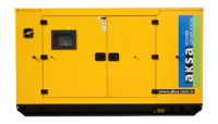 Дизельный генератор Aksa APD17A в кожухе с АВР  фото