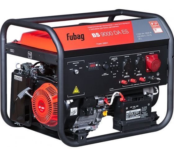 Бензиновый генератор Fubag BS 9000 DA ES для дома фото