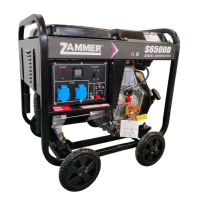 Дизельный генератор Zammer S6500D S6500D 2-х тактный фото