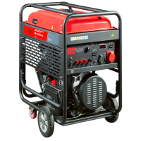 Бензиновый генератор Fubag BS 17000 DA ES на колесах фото