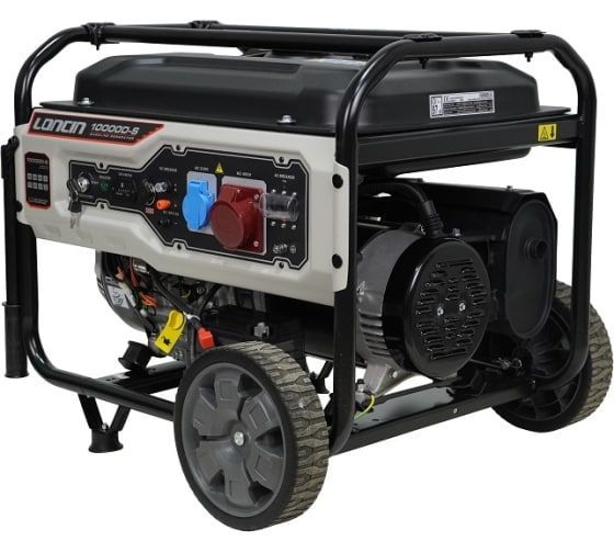Бензиновый генератор Loncin LC10000D-S для дома фото