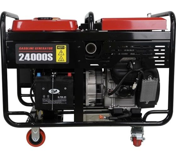 Бензиновый генератор Loncin LC24000S промышленный фото