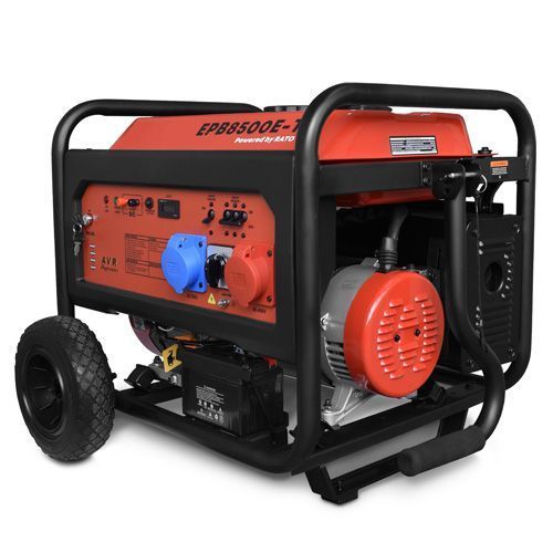 Бензиновый генератор REDVOLT EPB8500E-T для дома фото