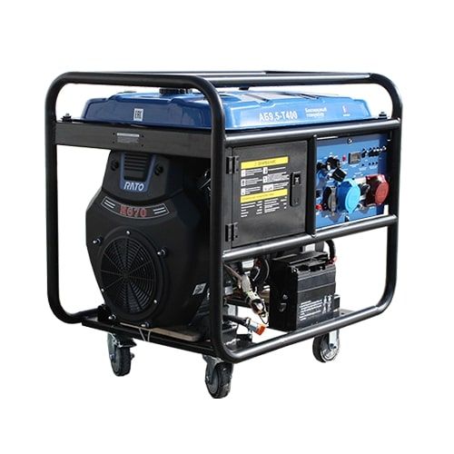 Бензиновый генератор Исток АБ10-Т400-ВМ121Э промышленный фото