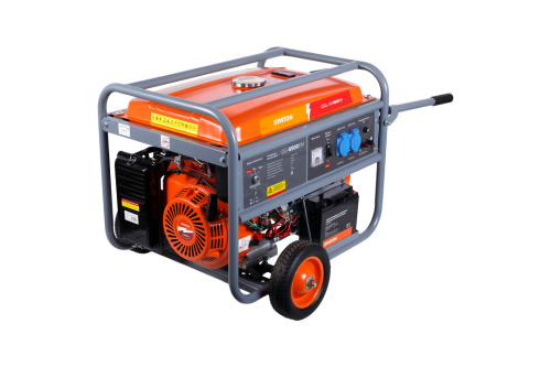 Бензиновый генератор КРАТОН GG-6500EM для дома фото