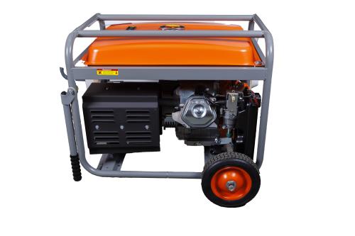 Бензиновый генератор КРАТОН GG-7500-EM-ATS для дома фото