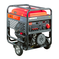 Бензиновый генератор Fubag BS 14000 DA ES на колесах фото