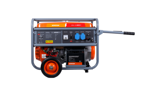 Бензиновый генератор КРАТОН GG-6500EM для дома фото