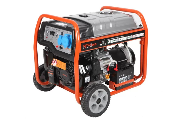 Бензиновый генератор Mitsui ZM 6500 E для дома фото