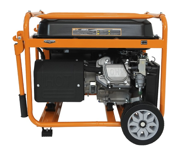 Бензиновый генератор Lifan 10500EA-3U с датчиком моточасов (с мощн без огранич при 1-но и 3-х фазном режиме) для дома фото