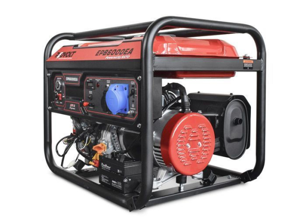 Бензиновый генератор REDVOLT EPB6000EA для дома фото