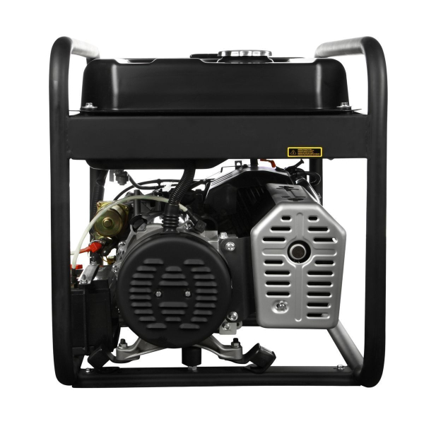 Бензиновый генератор Hyundai HHY 10000FE-T на колесах фото