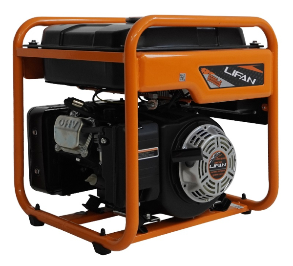 Бензиновый инверторный генератор Lifan 6500IOE синхронный фото
