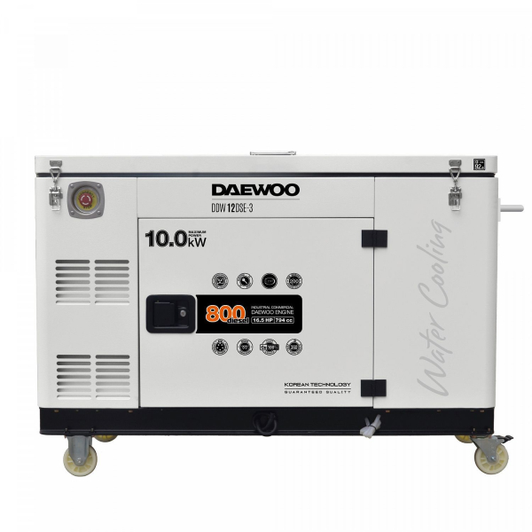 Дизельный генератор DAEWOO DDW 12 DSE-3 DDW 12 DSE-3 бесшумный фото