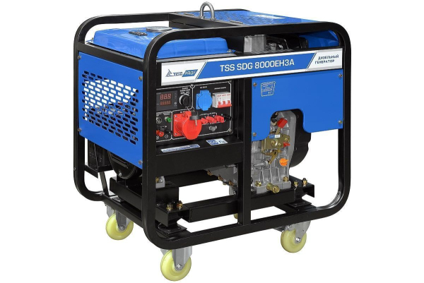 Дизельный генератор ТСС SDG 8000EH3A 100051 стационарный фото