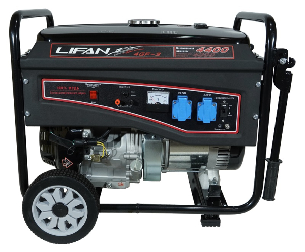 Бензиновый генератор Lifan 4 GF-3 (LF5000) портативный Бензиновый генератор Lifan 4 GF-3 (LF5000) портативный фото