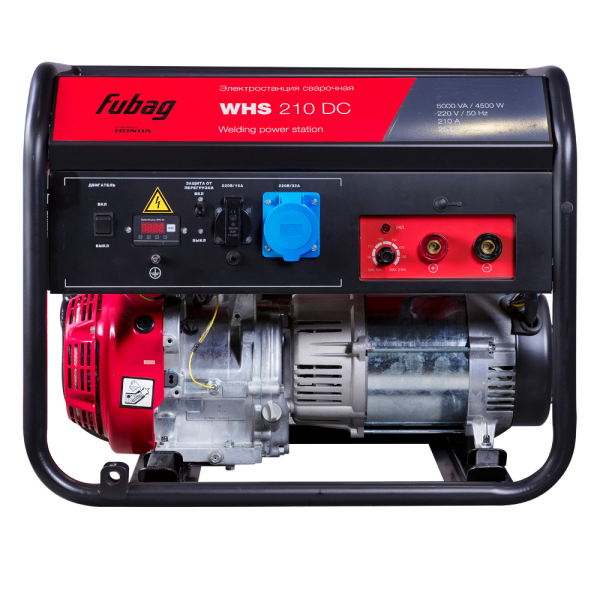 Бензиновый сварочный генератор Fubag WHS 210 DC фото