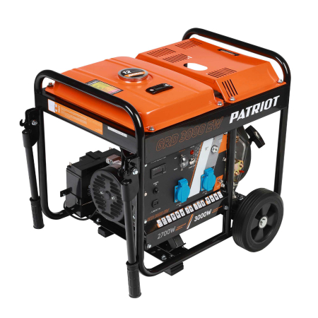 Дизельный генератор PATRIOT GRD 3000 EW фото
