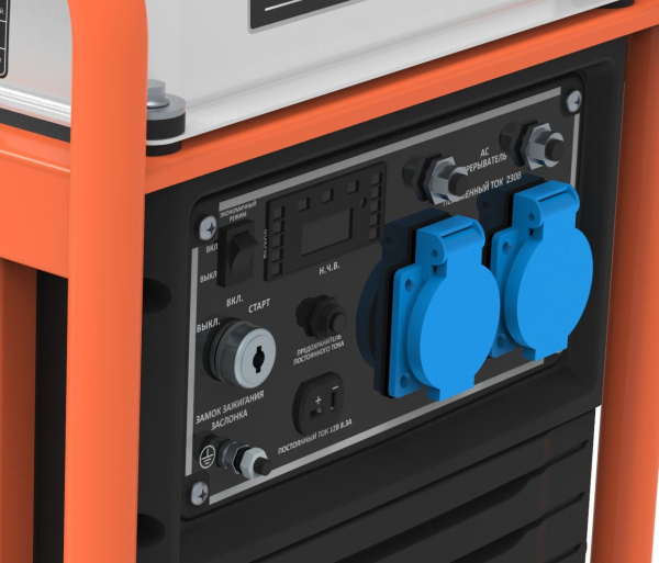 Бензиновый инверторный генератор Zongshen BPB 4500 E для дачи фото