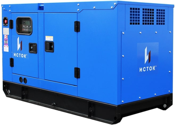 Дизельный генератор Исток АД20С-Т400-РПМ15 в кожухе  бесшумный фото