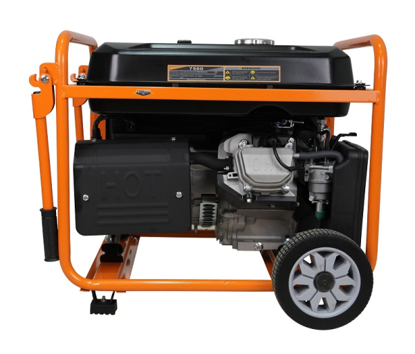 Бензиновый генератор Lifan 7 GF-6 (7500) на колесах фото