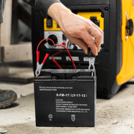 Бензиновый генератор DENZEL GS-5500iSE фото