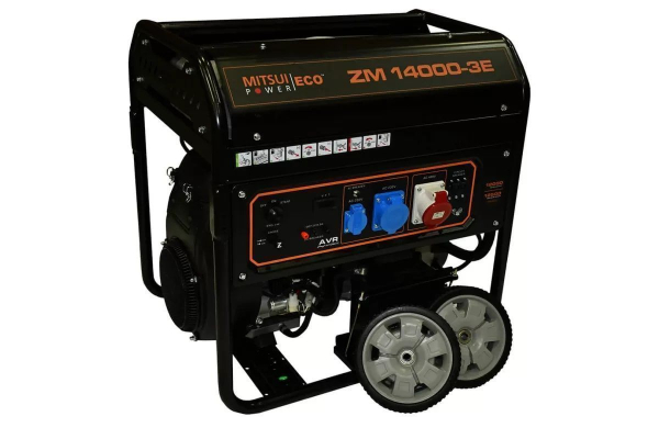 Бензиновый генератор Mitsui ZM 14000 E-3 переносной Бензиновый генератор Mitsui ZM 14000 E-3 переносной фото
