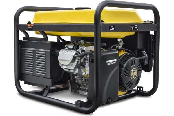 Бензиновый генератор RATO R8500D-T + колесный комплект на колесах фото