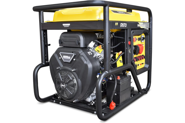 Бензиновый генератор RATO R19000DA-T э/c + подготовка к автозапуску на колесах фото