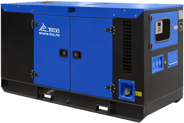Дизельный генератор ТСС АД-24С-Т400 в шумозащитном кожухе с АВР 025279 бесшумный фото