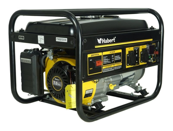 Бензиновый генератор Habert HT3900B мини фото
