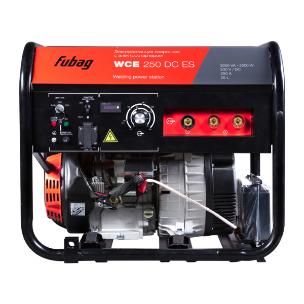 Бензиновый сварочный генератор Fubag WCE 250 DC ES резервный фото