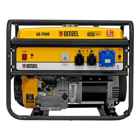 Бензиновый генератор DENZEL GE 7900 фото