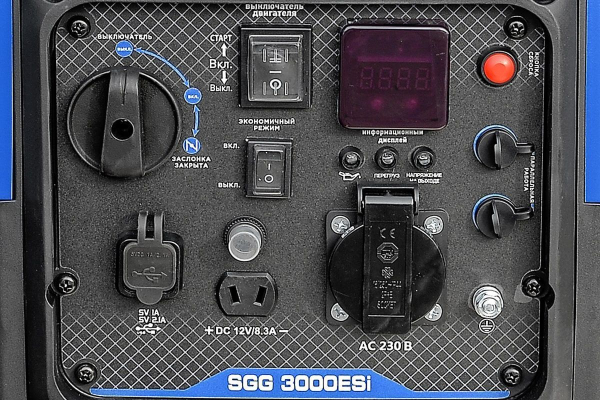 Бензиновый инверторный генератор ТСС SGG 3000ESi (Запуск с кнопки) портативный Бензиновый инверторный генератор ТСС SGG 3000ESi (Запуск с кнопки) портативный фото