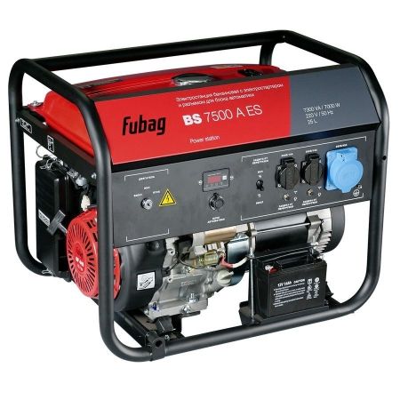 Бензиновый генератор Fubag BS 7500 A ES фото