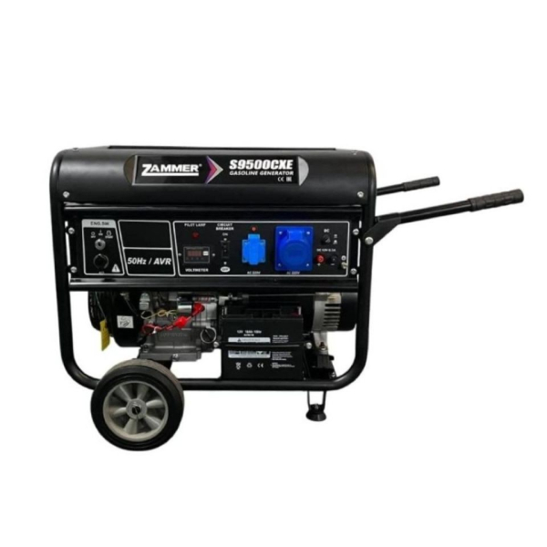 Бензиновый генератор Zammer S9500CXE портативный фото