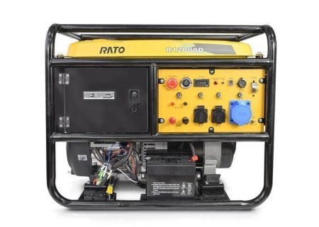 Бензиновый генератор RATO R12000DA э/c + подготовка к автозапуску фото