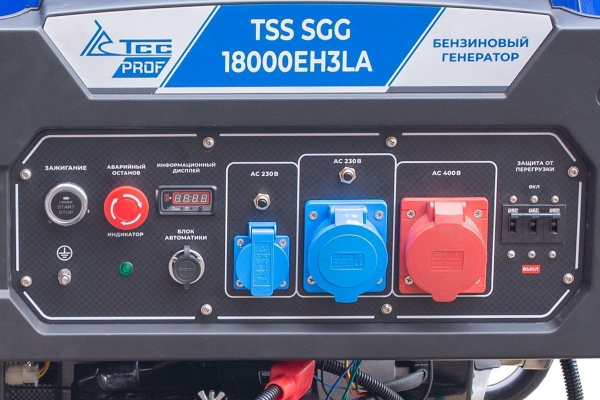 Бензиновый генератор ТСС SGG 18000EH3LA 190069 стационарный фото