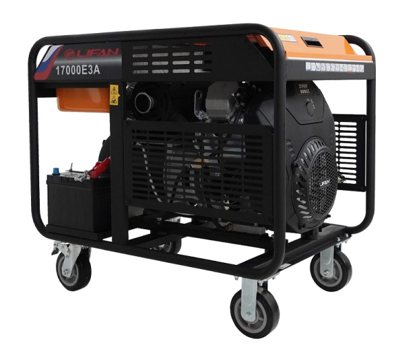 Бензиновый генератор Lifan 17000E3A для дома фото