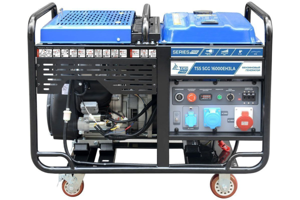 Бензиновый генератор ТСС SGG 16000EH3LA 2-х тактный фото
