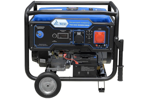 Бензиновый генератор ТСС SGG 8000EH3NUA для дома фото