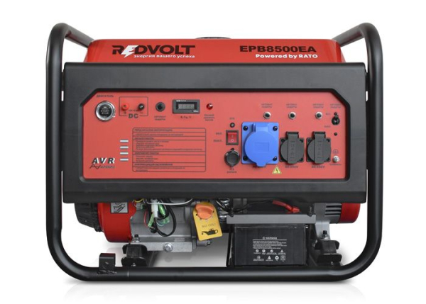 Бензиновый генератор REDVOLT EPB8500EA портативный Бензиновый генератор REDVOLT EPB8500EA портативный фото